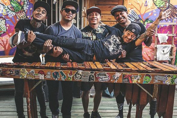 Son Rompe Pera talde mexikarra, artxiboko irudian. Uztailaren 19an joko dute. MUSIKAIRE