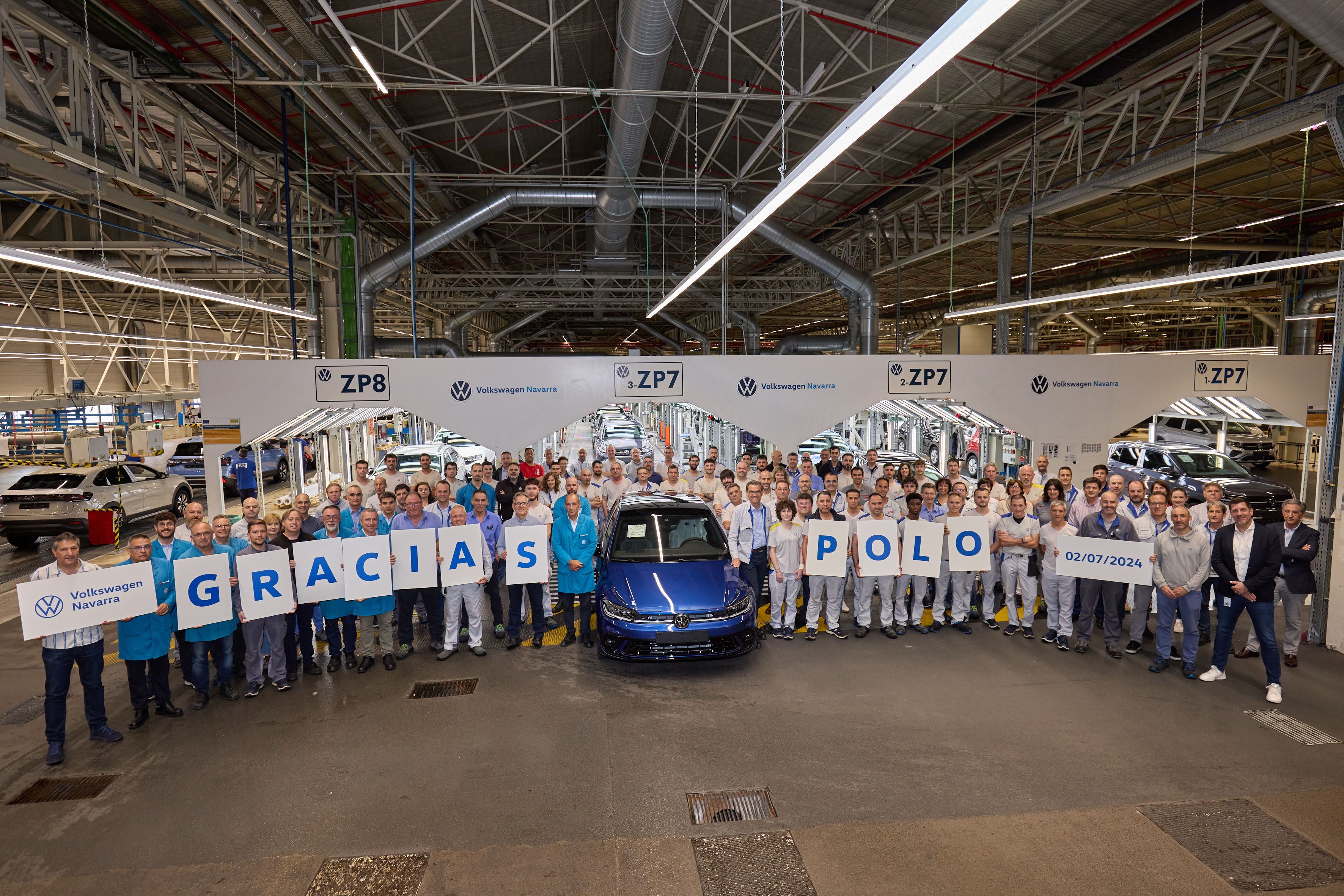 Azken Polo autoa, gaur Landabenen. NAFARROAKO VOLKSWAGEN
