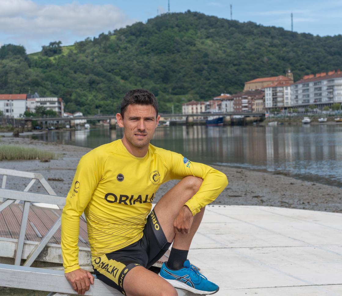 Aritz Lizarralde Orioko Arraun Elkartean. ANDONI CANELLADA / FOKU