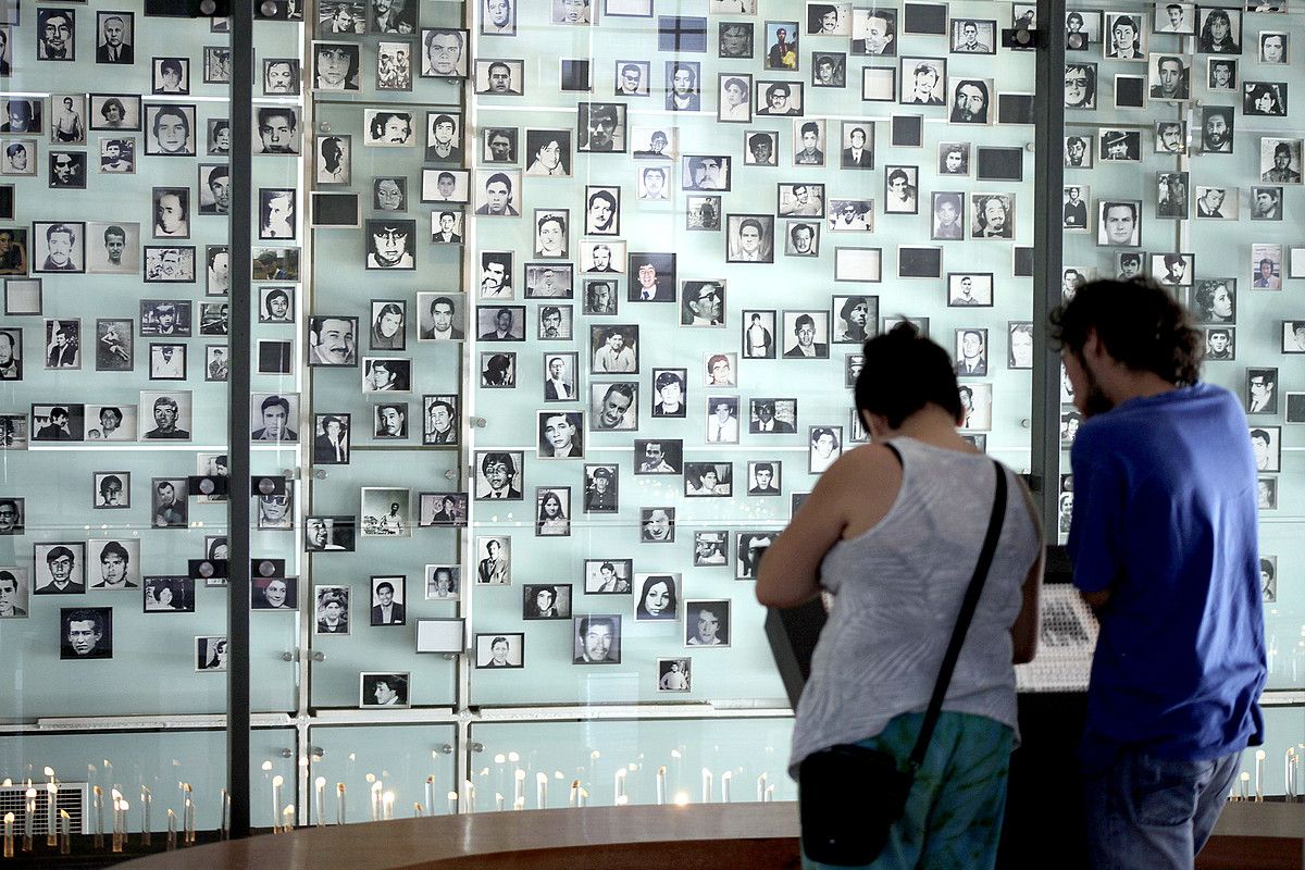 Memoria eta Giza Eskubideen Museoa, Txilen. SEBASTIAN SILVA / EFE. Memoria eta Giza Eskubideen Museoa, Txilen. SEBASTIAN SILVA / EFE.
