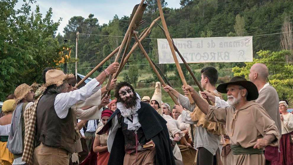 Bargotako sorginkeriaren festa, artxiboko irudi batean. NAFARROAKO GOBERNUA