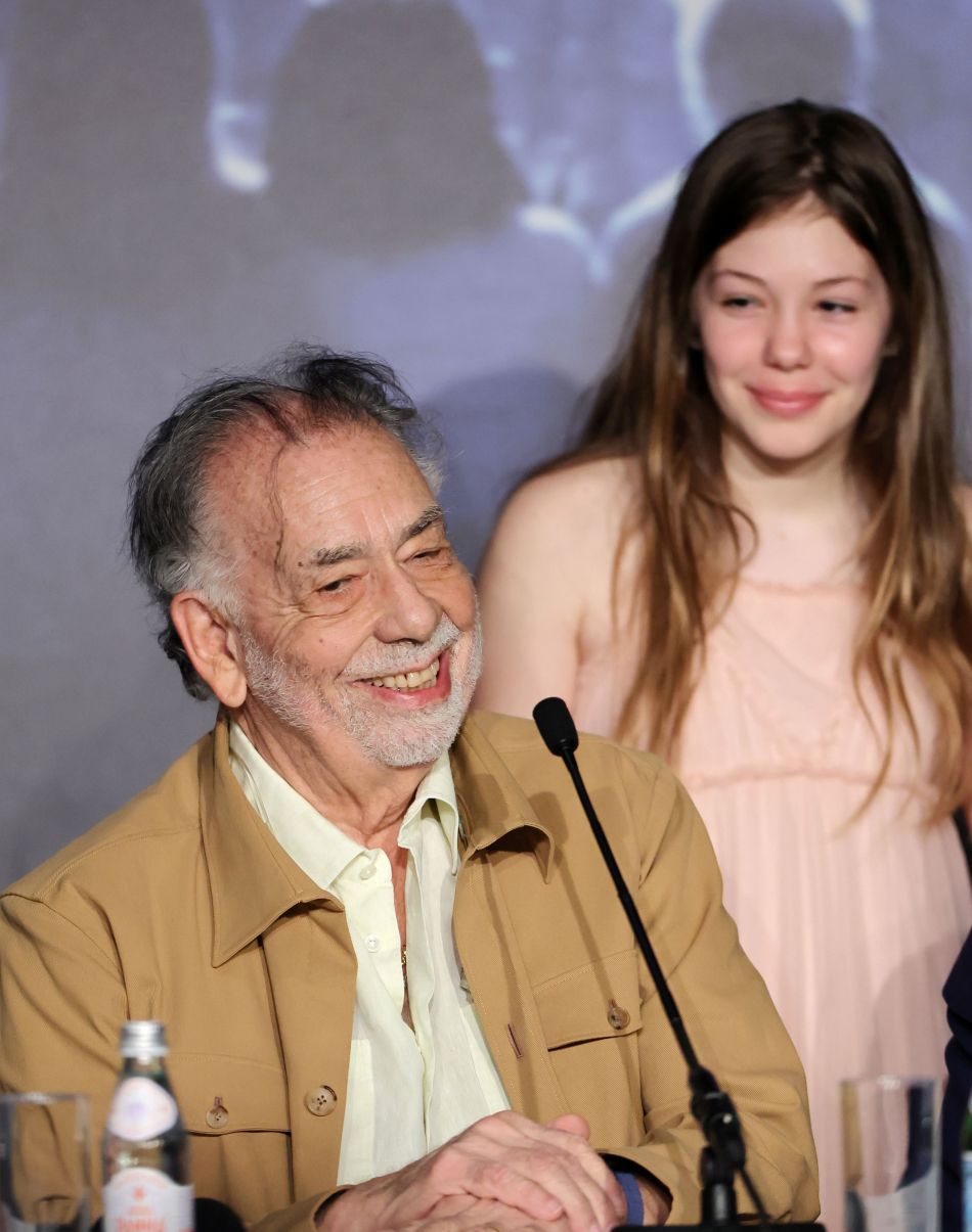 Francis Ford Coppola 'Megalopolis' filma aurkezten, Cannesen. Francis Ford Coppola 'Megalopolis' filma aurkezten, Cannesen.