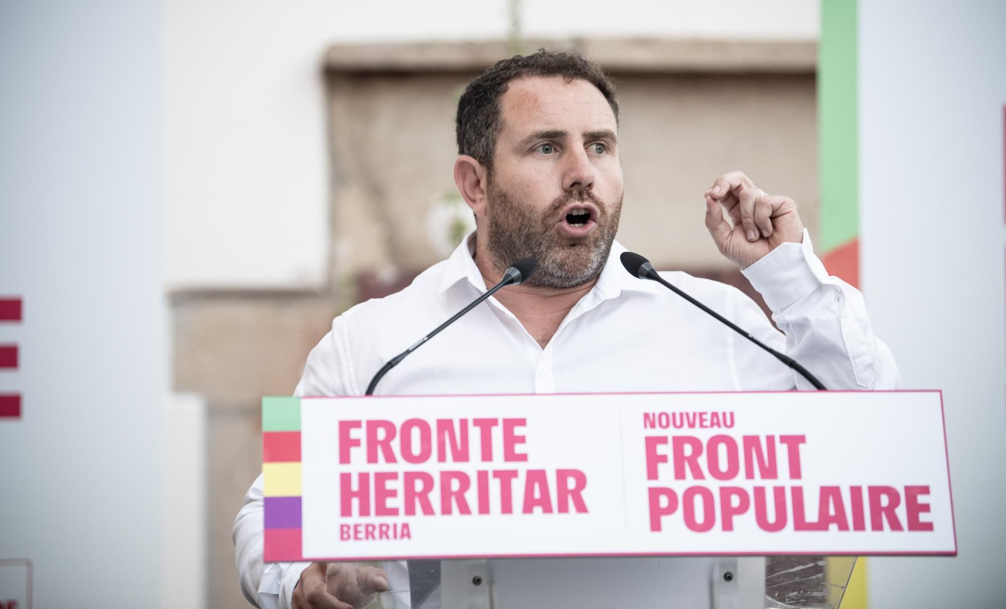 Peio Dufau, Frantziako Asanblearako hauteskundeen bigarren itzuliko gauean. PATXI BELTZAIZ