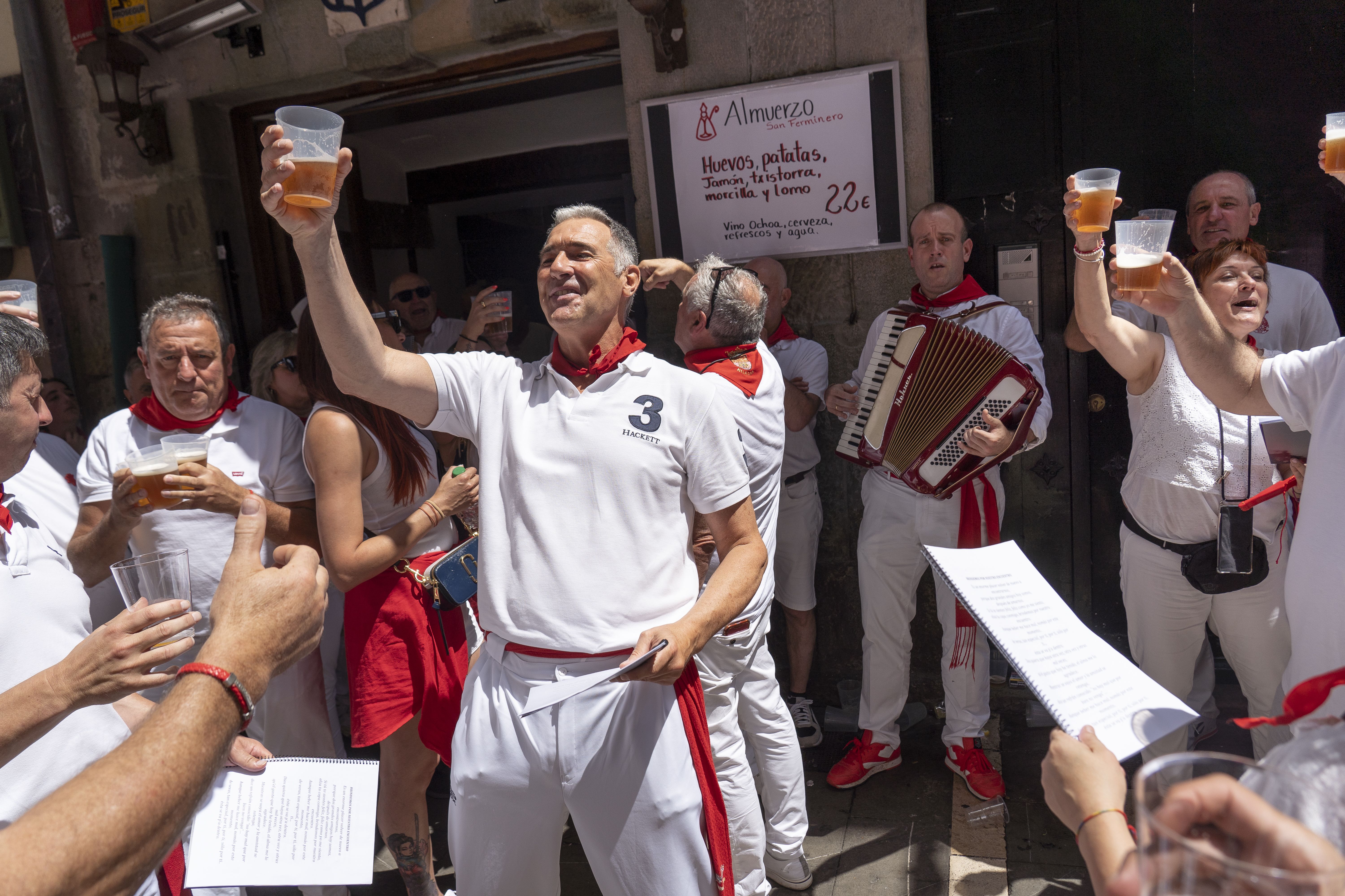 Jai giroa (uztailaren 8an). IÑIGO URIZ / FOKU Jai giroa (uztailaren 8an). IÑIGO URIZ / FOKU