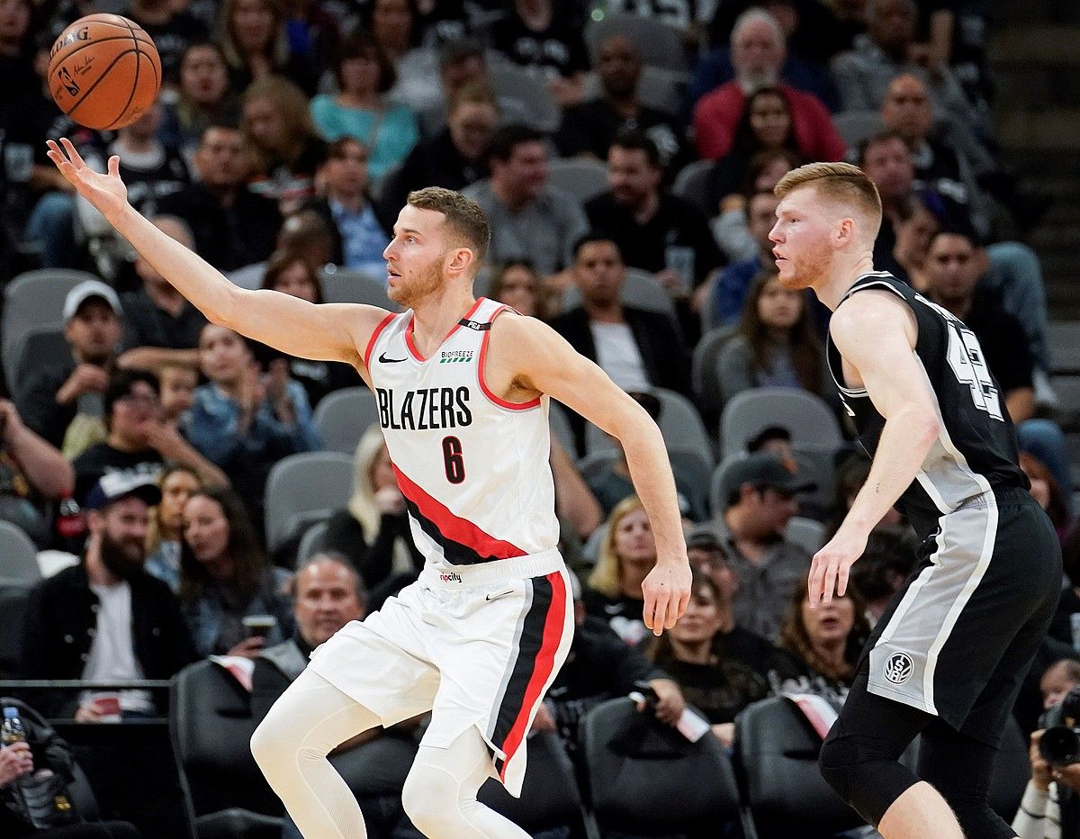 Lau egunean lau taldetatik igaro, eta langabezian da Nik Stauskas. WILL ABATE / EFE. Lau egunean lau taldetatik igaro, eta langabezian da Nik Stauskas. WILL ABATE / EFE.