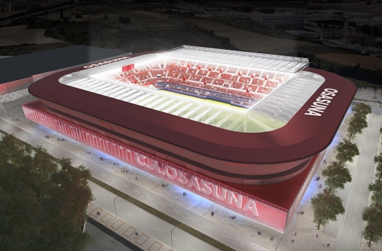 Sadarrek izango lukeen itxura berria. OSASUNA. Sadarrek izango lukeen itxura berria. OSASUNA.