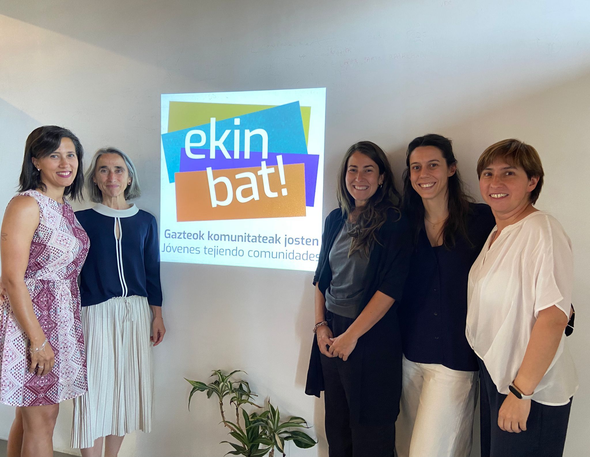 Ekinbat proiektuaren koordinatzaileak. EKINBAT!