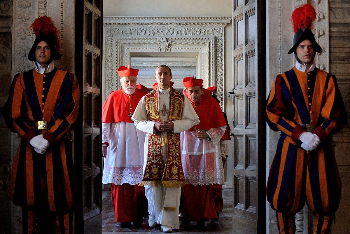 Paolo Sorrentinok zuzendutako The Young Pope telesaila beste ekoizpen etxeekin batera ekoitzi du Mediaprok. MEDIAPRO.