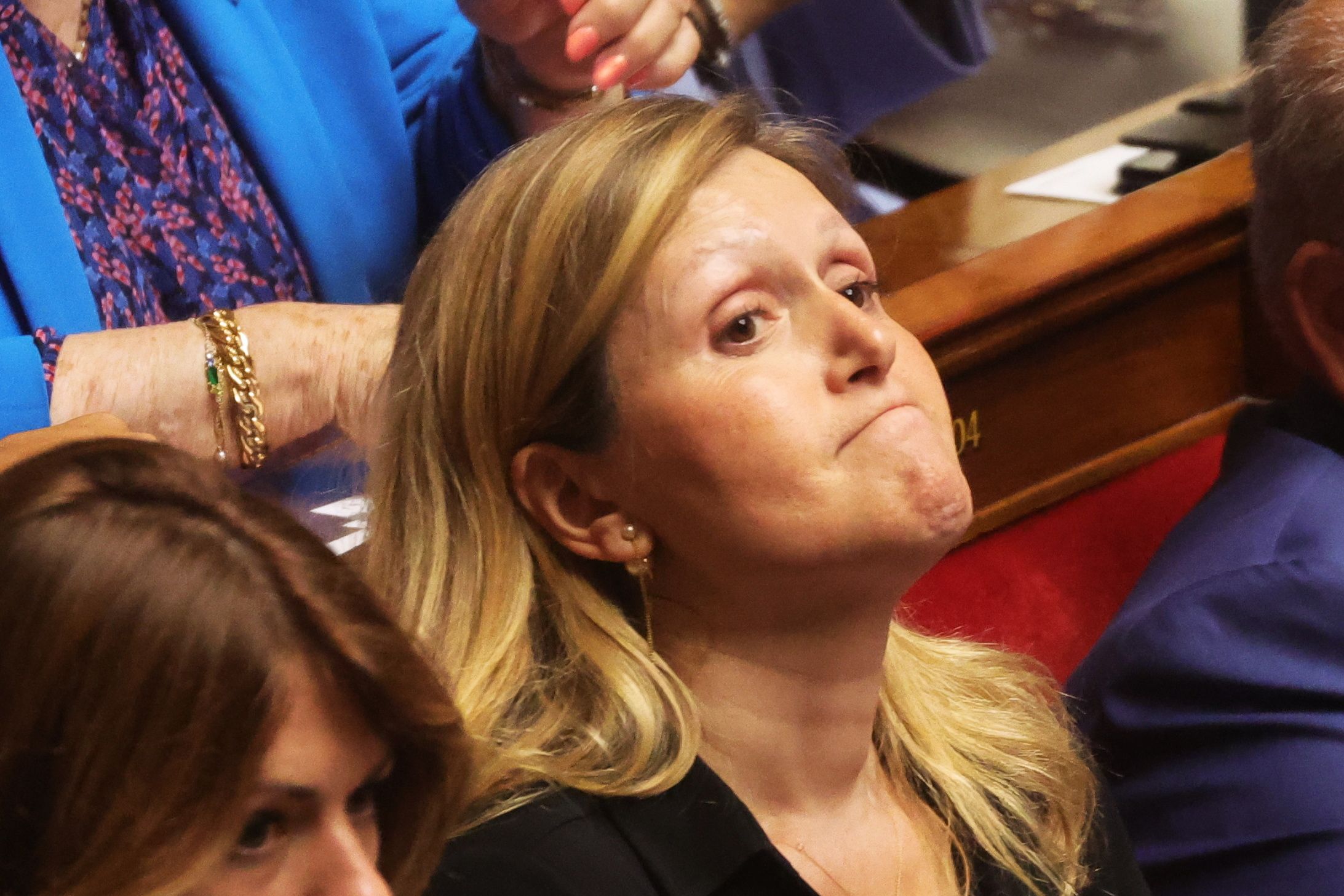 Yael Braun-Pivet Frantziako Asanbleako presidentea, hautatua izan aitzin. TERESA SUAREZ/EFE