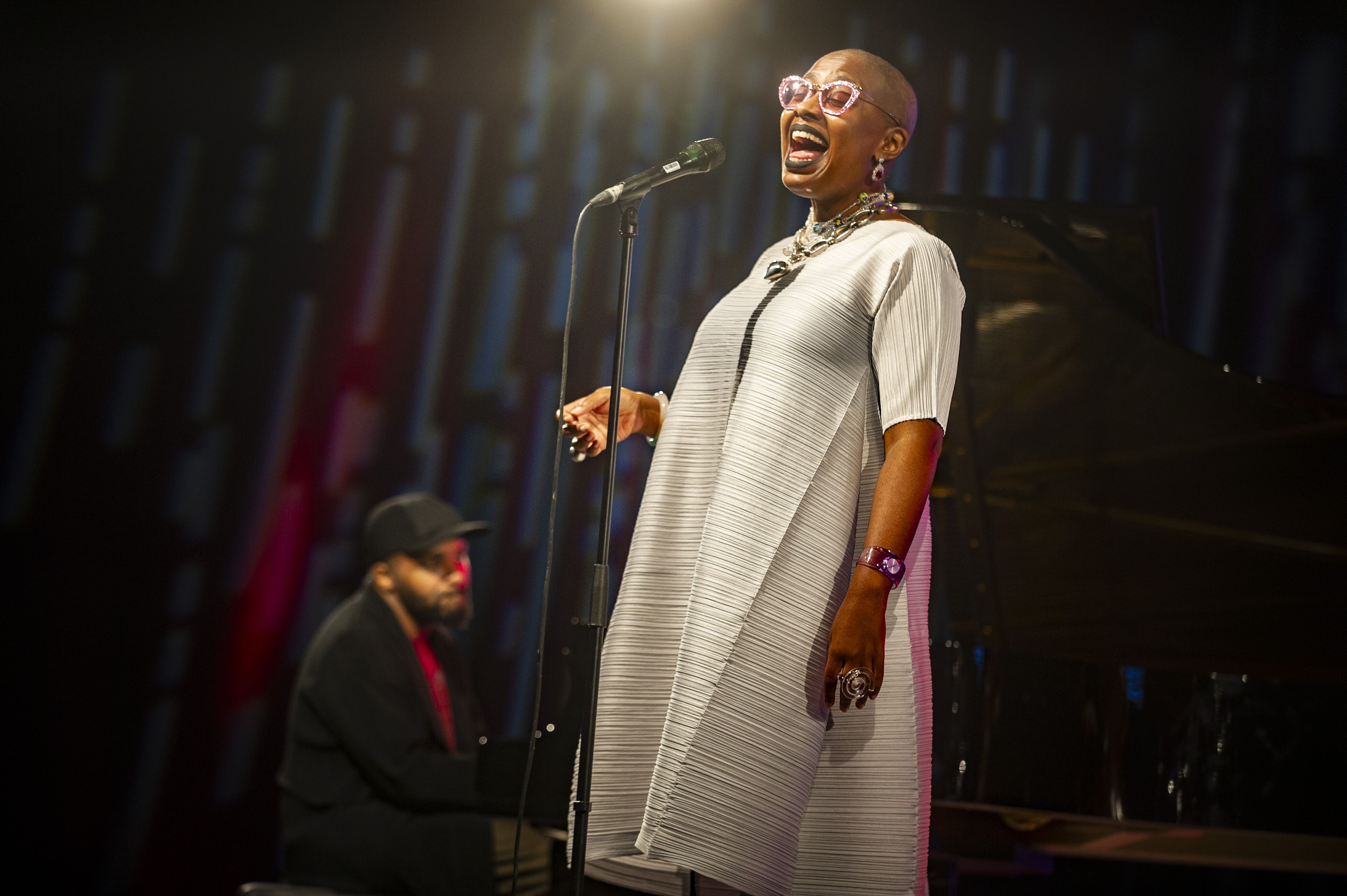 Cecile McLorin Salvat abeslaria, Gasteizko 47. Jazzaldian, Mendizorrotzan. JAIZKI FONTANEDA / FOKU