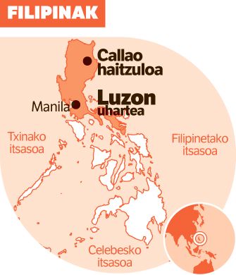«Beste giza espezie bat» topatu dute Filipinetako Luzon uhartean.