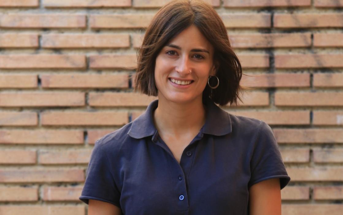 Libe Jusue, Agerraldia elkarteko kidea, Tuteran. BERRIA
