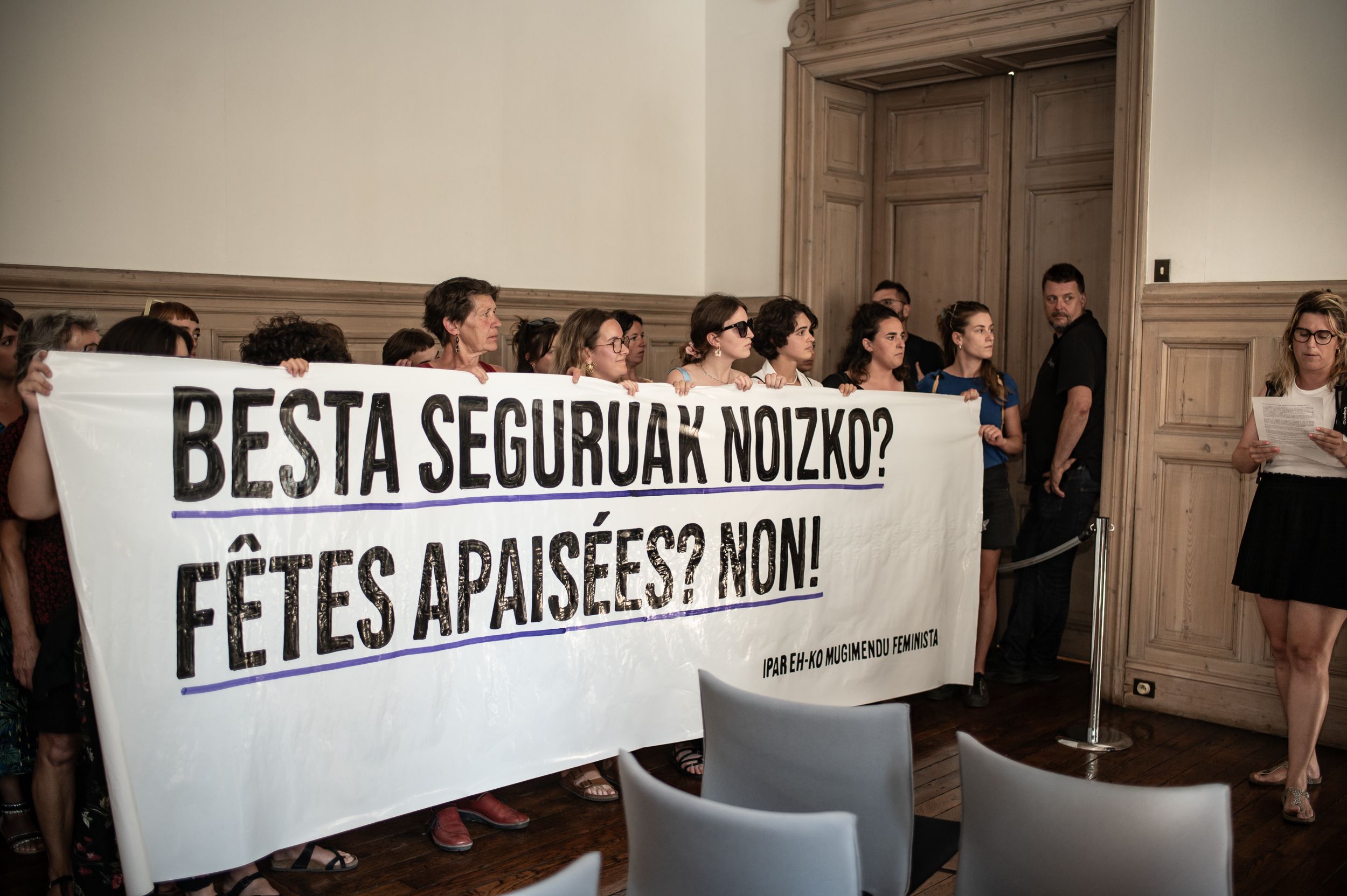 Ekintza feminista herriko kontseiluan