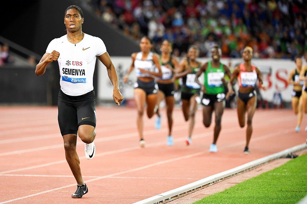 Caster Semenya. J.-CHRISTOPHE BOTT / EFE.