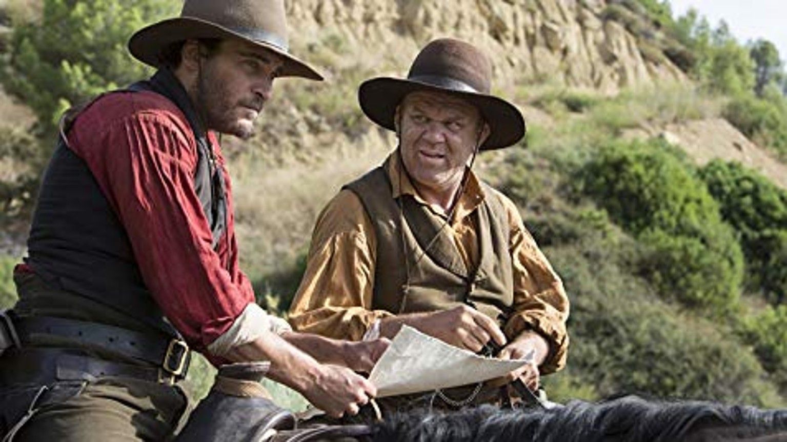 The Sisters Brothers pelikulako fotograma bat. BERRIA.