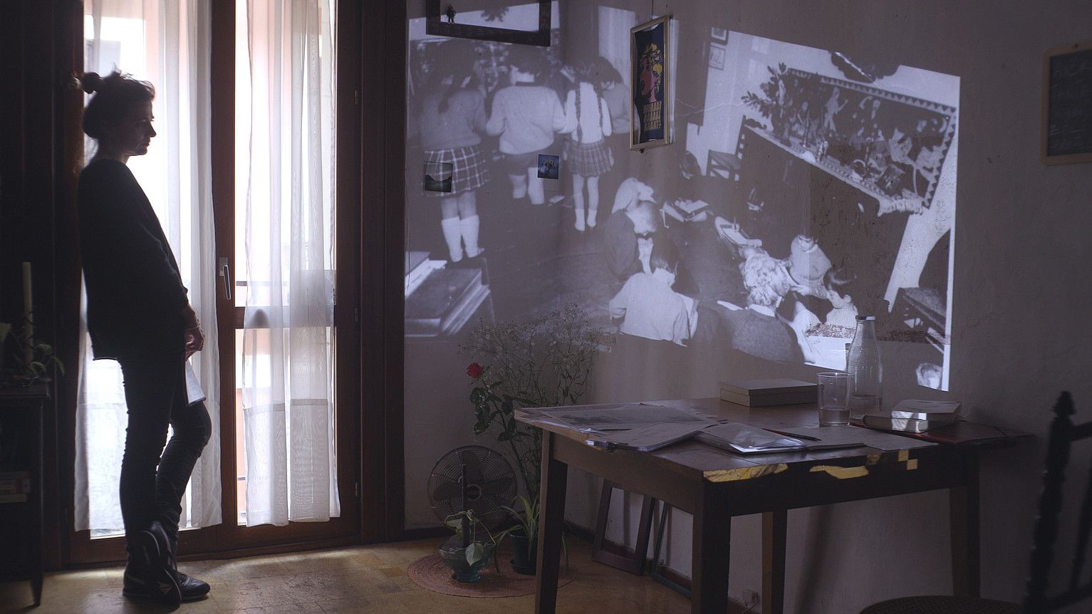 Maider Oleaga, Muga deitzen da pausoa filmeko fotograma batean. BERRIA.