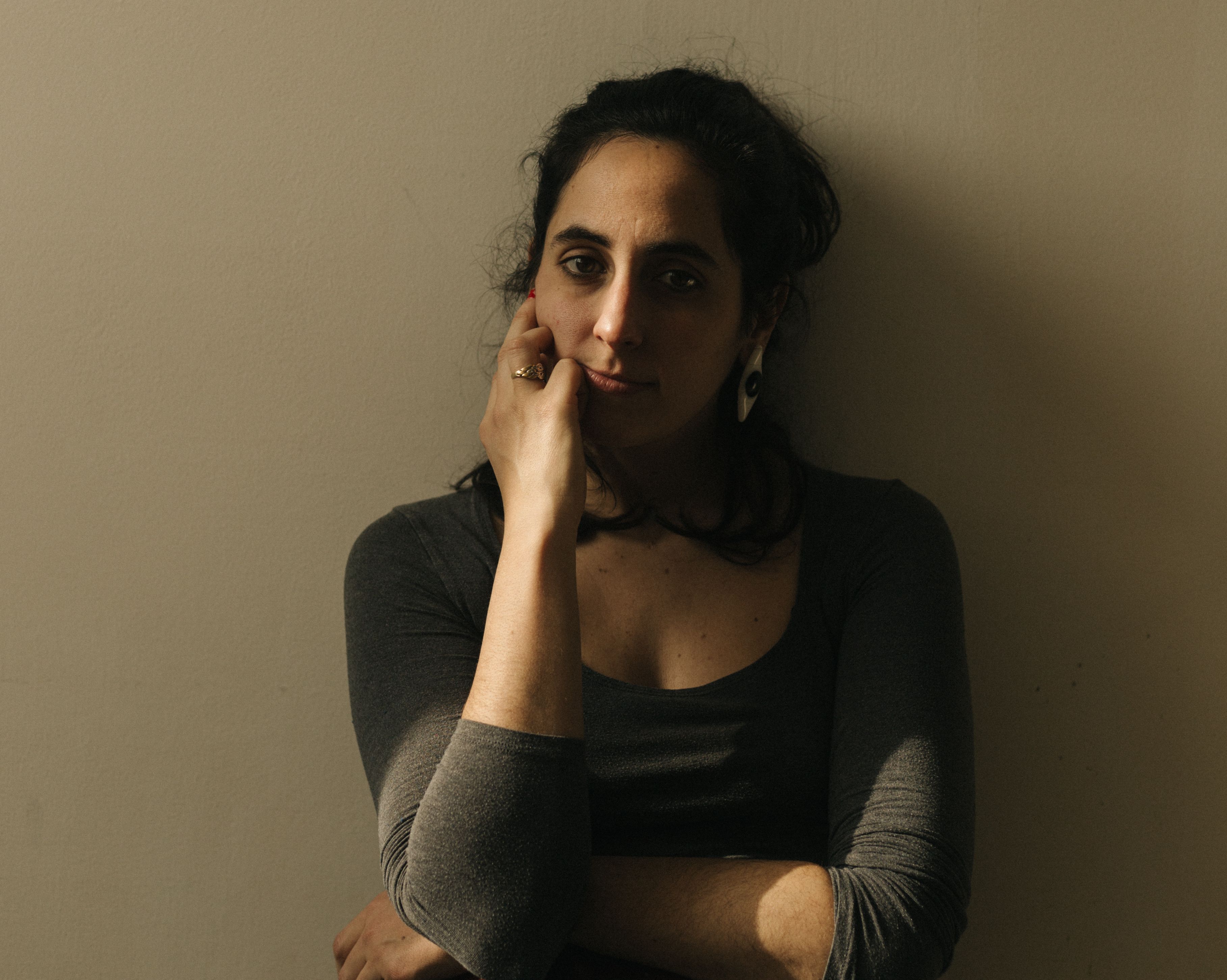 Amaia Arrazola Gasteizko kartel lehiaketaren irabazlea. BERRIA