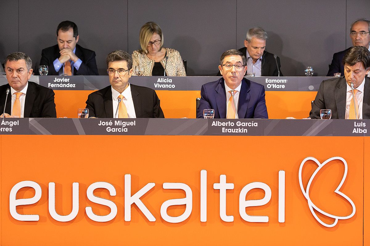 Euskalteleko buru berria. EUSKALTEL.