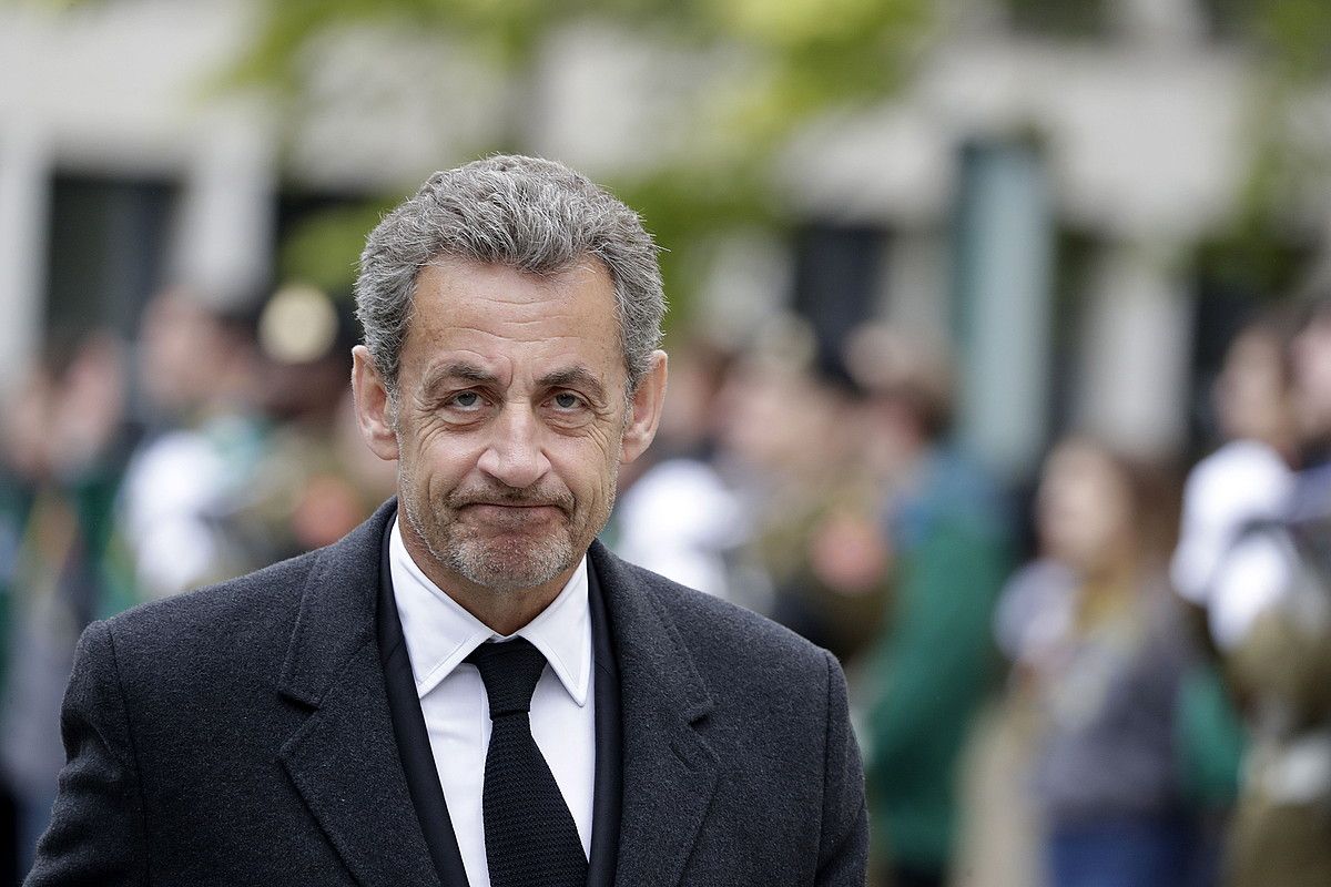 Sarkozy, iragan hilabetean, Jean Luxenburgoko Duke Handiaren hiletan. J. W. / EFE.