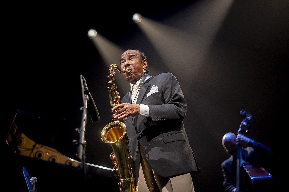 Benny Golson, herenegun, Principal antzokian. JAIZKI FONTANEDA / FOKU.