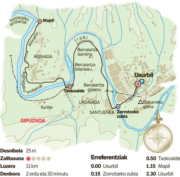 Erlearen eguna, Usurbilen burrunba. Erlearen eguna, Usurbilen burrunba.