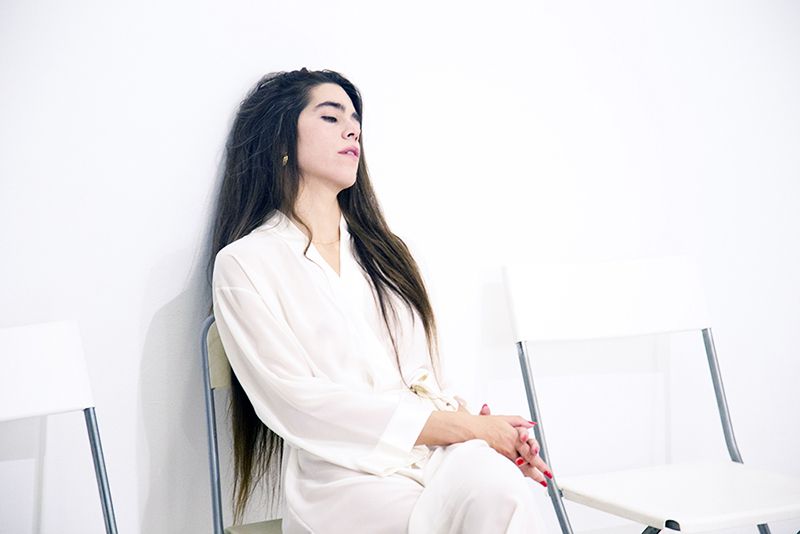 Camila Cañeque artista eta idazlea. BERRIA