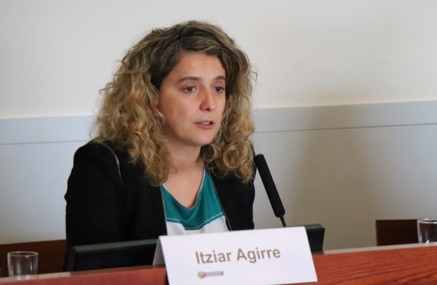 Itzuar Agirre Gipuzkoako Ogasun diputatua. IREKIA