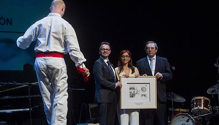 Gernika sariak emateko iazko ekitaldia. LUIS JAUREGIALTZO / FOKJ