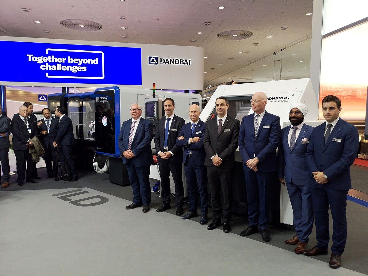 Danobateko buruak, atzo. DANOBAT.