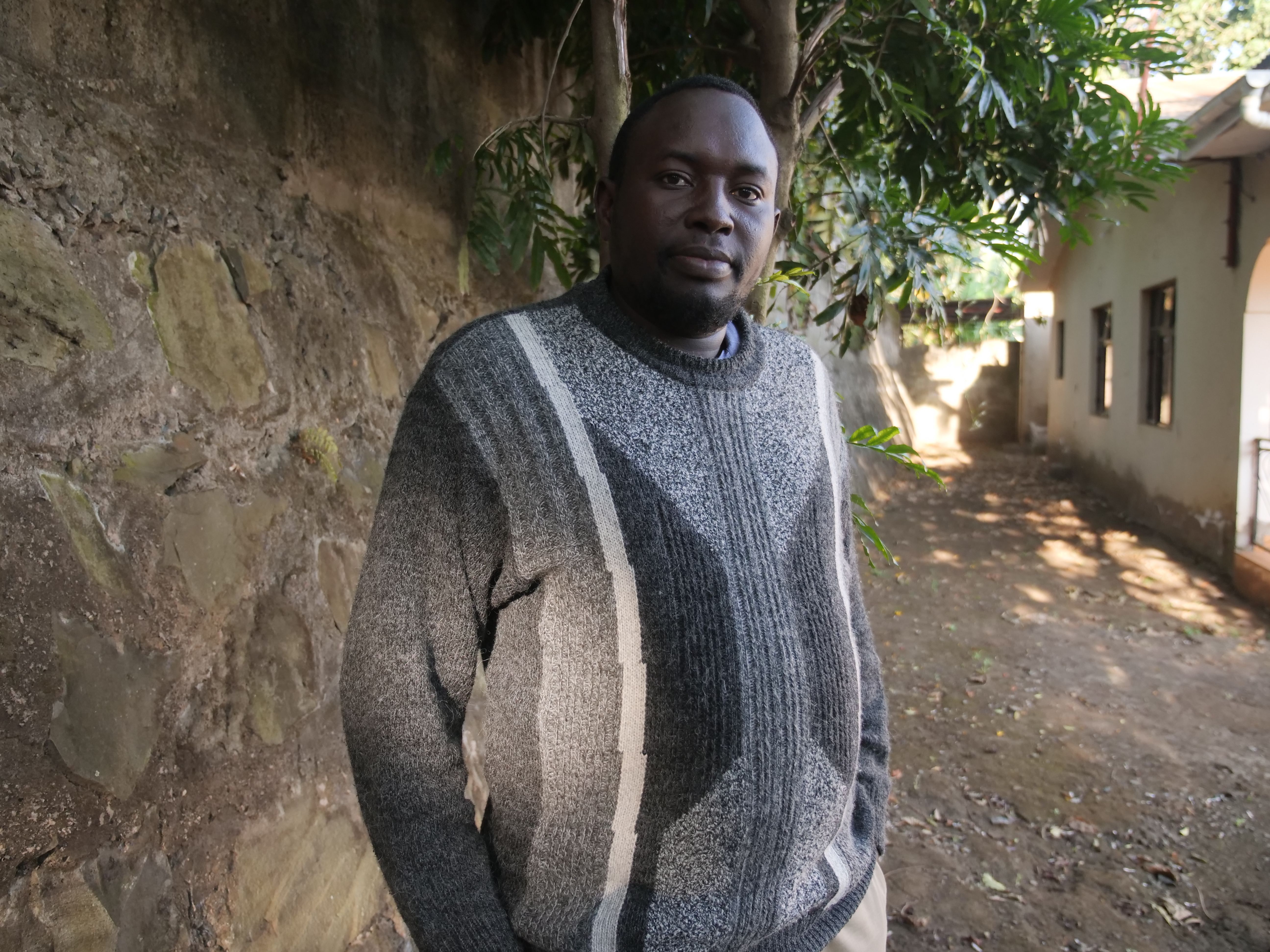 Jose Shangay, masai komunitatearen abokatua eta akintzailea. OSKAR EPELDE JULDAIN