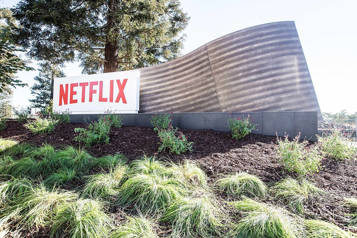 Netflix enpresaren Los Gatosko (Kalifornia, AEB) egoitzaren irudi bat. NETFLIX.