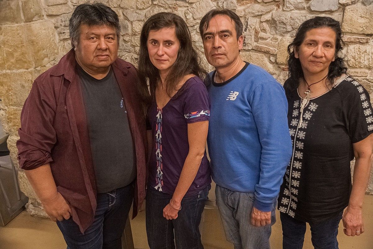 Jose Gonzalez Calderon, Lauriane Lemasson, Victor Vargas Filgueira eta Myrtha Salamanca. FRANÇOIS BERLAND.