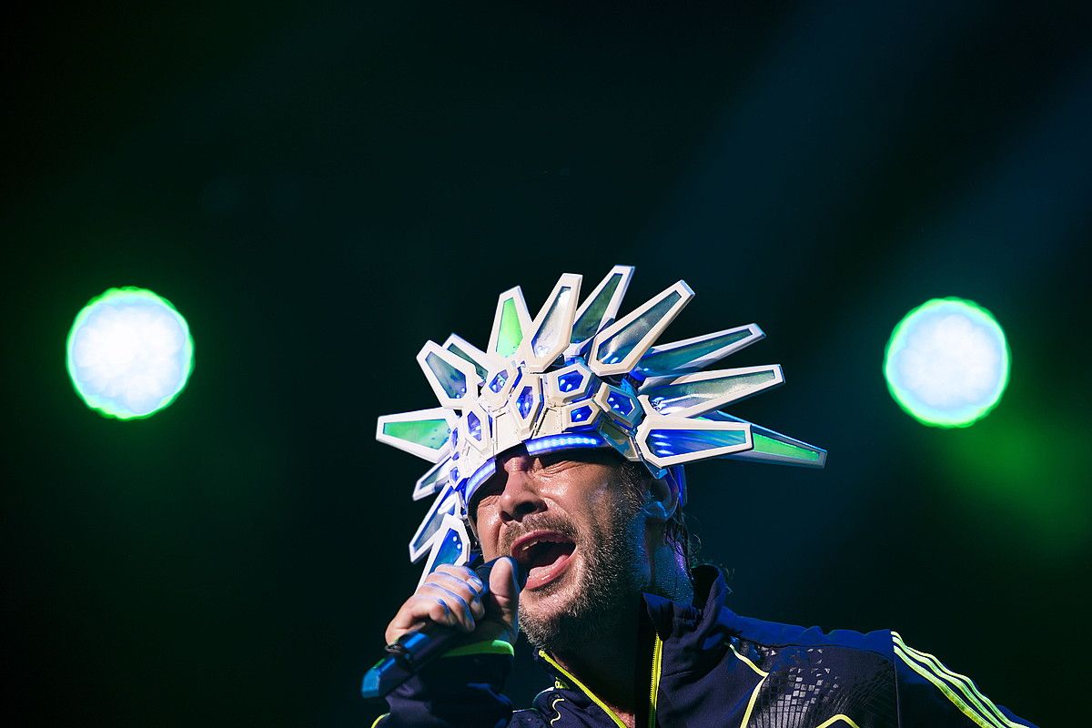 Jamiroquai izango da BIME Live jaialdiko izar nagusietako bat. JEAN-CHRISTOPHE BOTT / EFE.