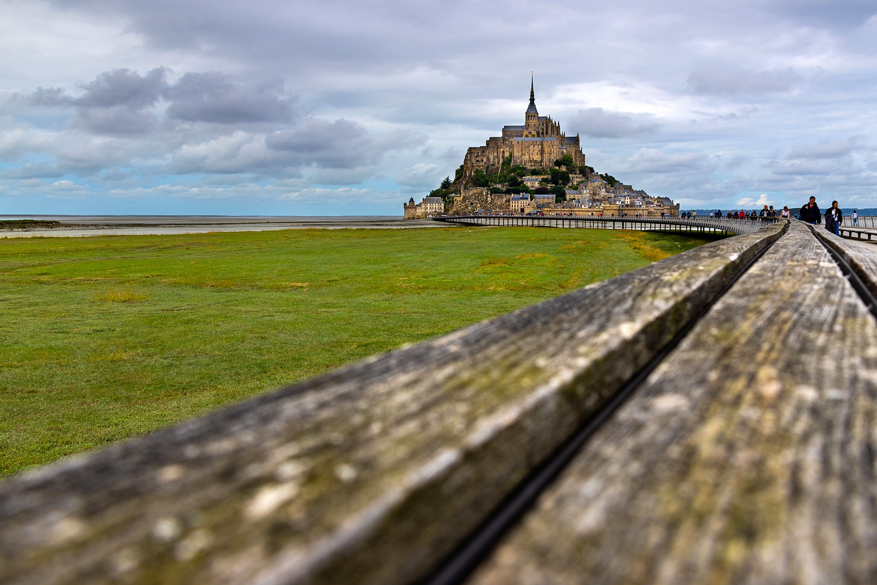 Mont-Saint-Michel, Europako marea handienen lekuko Mont-Saint-Michel, Europako marea handienen lekuko