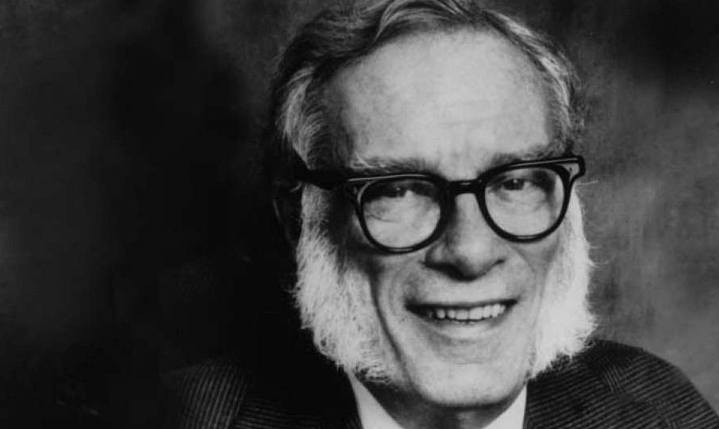 XX. mendean zientzia fikzioak izandako loraldiaren eragileetako bat izan zen Isaac Asimov. BERRIA.