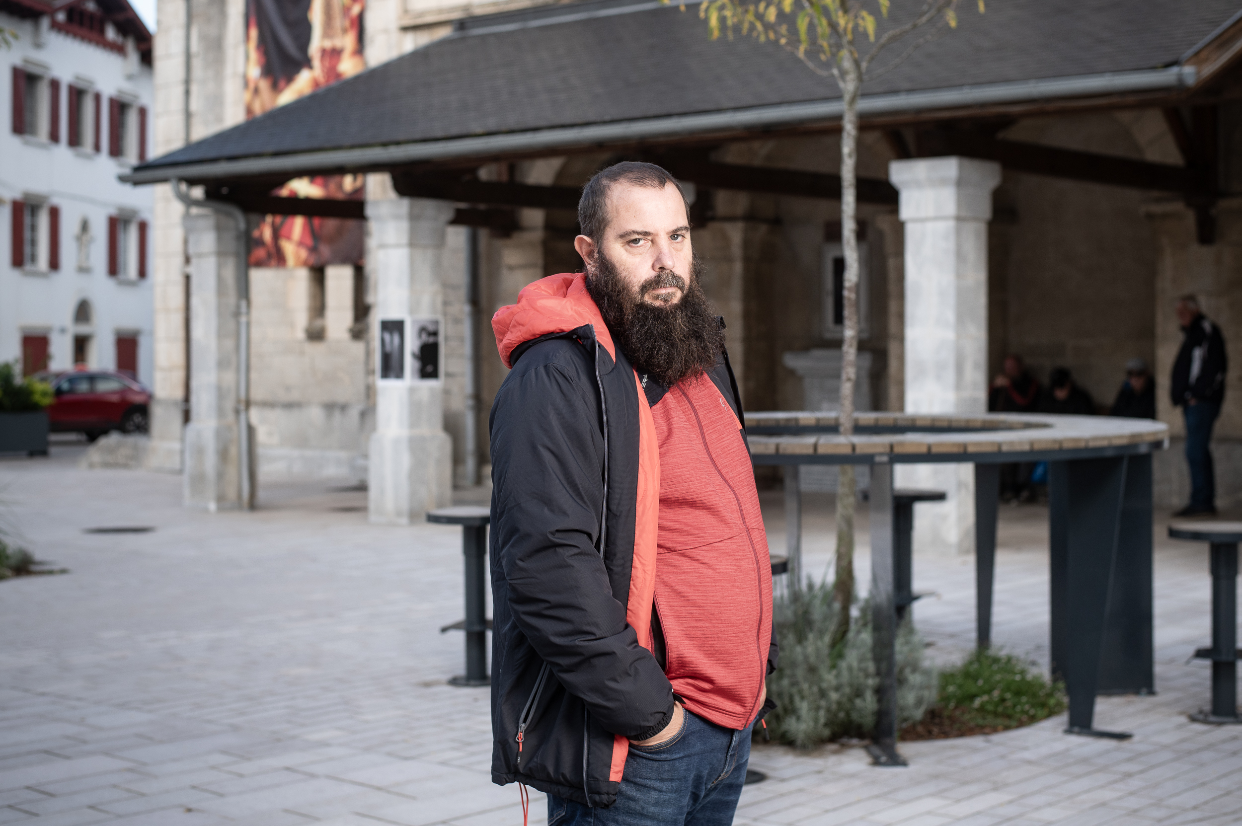 Ortzi Idoate, 'Errexil' sariketako antolatzaileetako bat. PATXI BELTZAIZ