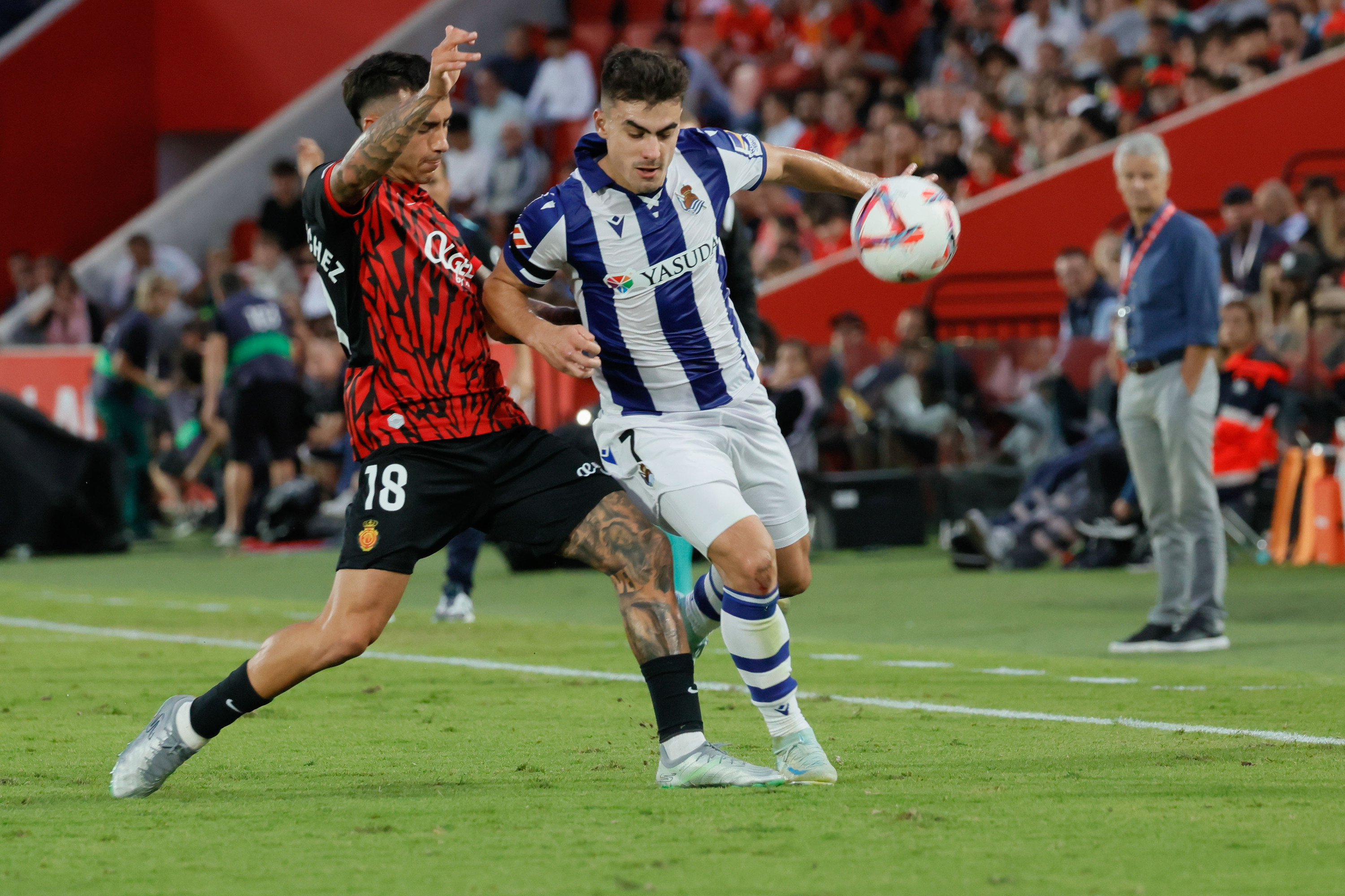 Ander Barrenetxea Mallorcako Antonio Sanchez gainditu nahian. CATI CLADERA / EFE