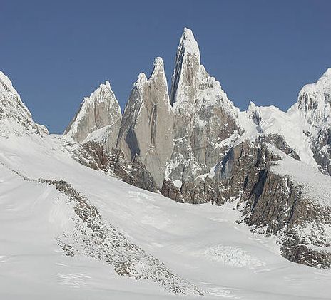 Cerro Torre mendia, Patagonian, artxiboko argazkian. KLAUS FENGLER
