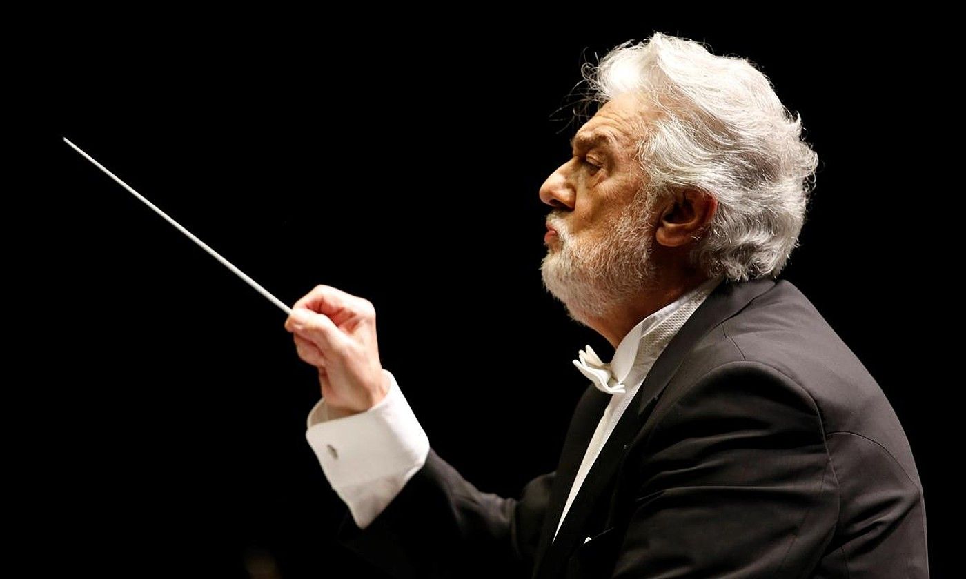 Placido Domingo, artxiboko irudi batean. FRANCISCO GUASCO / EFE.