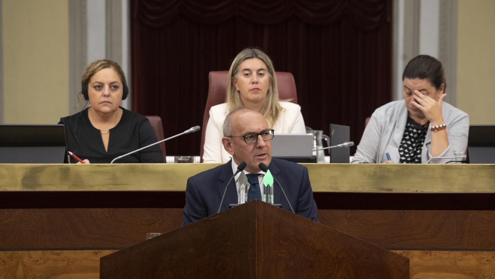 Ramiroz Gonzalez Arabako ahaldun nagusia, Batzar nagusietan. RAUL BOGAJO / FOKU