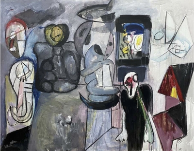 (ID_14291512) Jose Luis Zumeta artistaren obra bat, Bilboko Jose Manuel Lumbre (ID_14291512) Jose Luis Zumeta artistaren obra bat, Bilboko Jose Manuel Lumbre