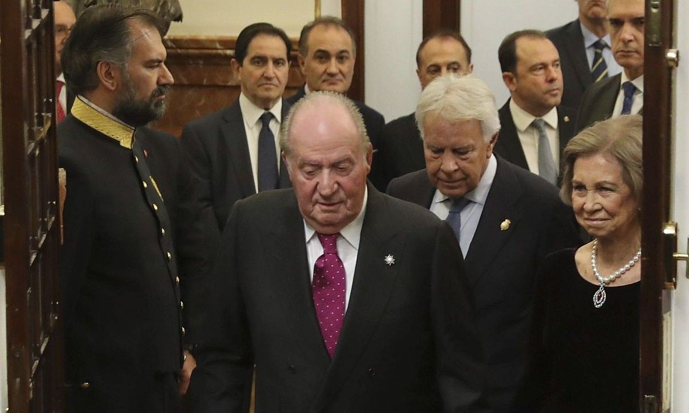 Juan Carlos I.a errege emeritua. ZIPI / EFE.