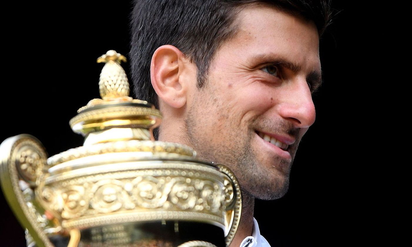 Novak Djokovic. NIC BOTHMA / EFE.