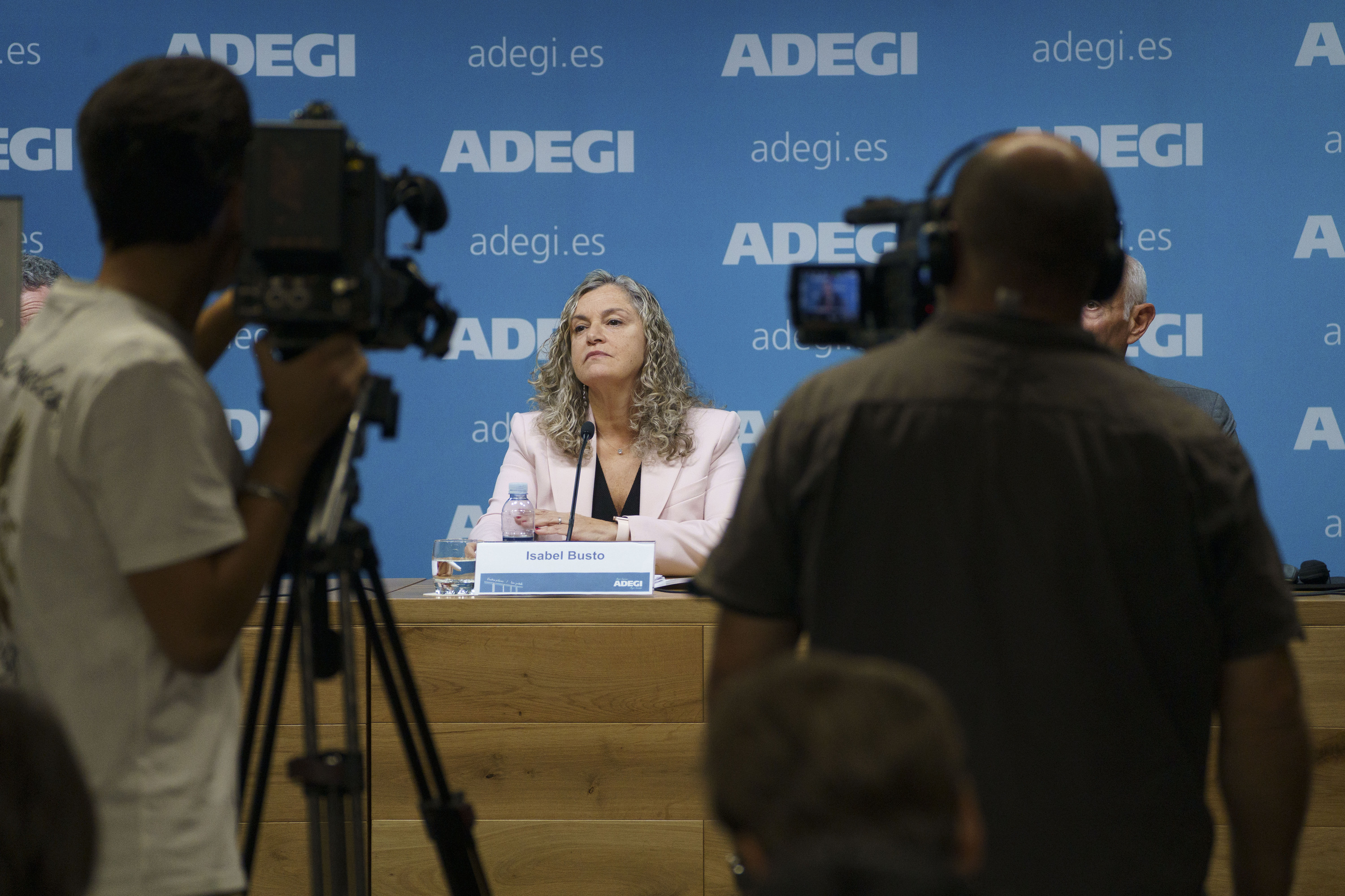 Isabel Busto Adegiko presidente berria, gaur, Donostian. JON URBE / FOKU
