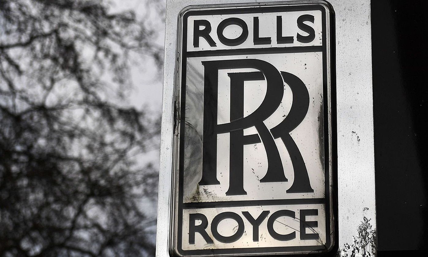 Rolls Royceren ikur bat, Londresen. ANDY RAIN / EFE.