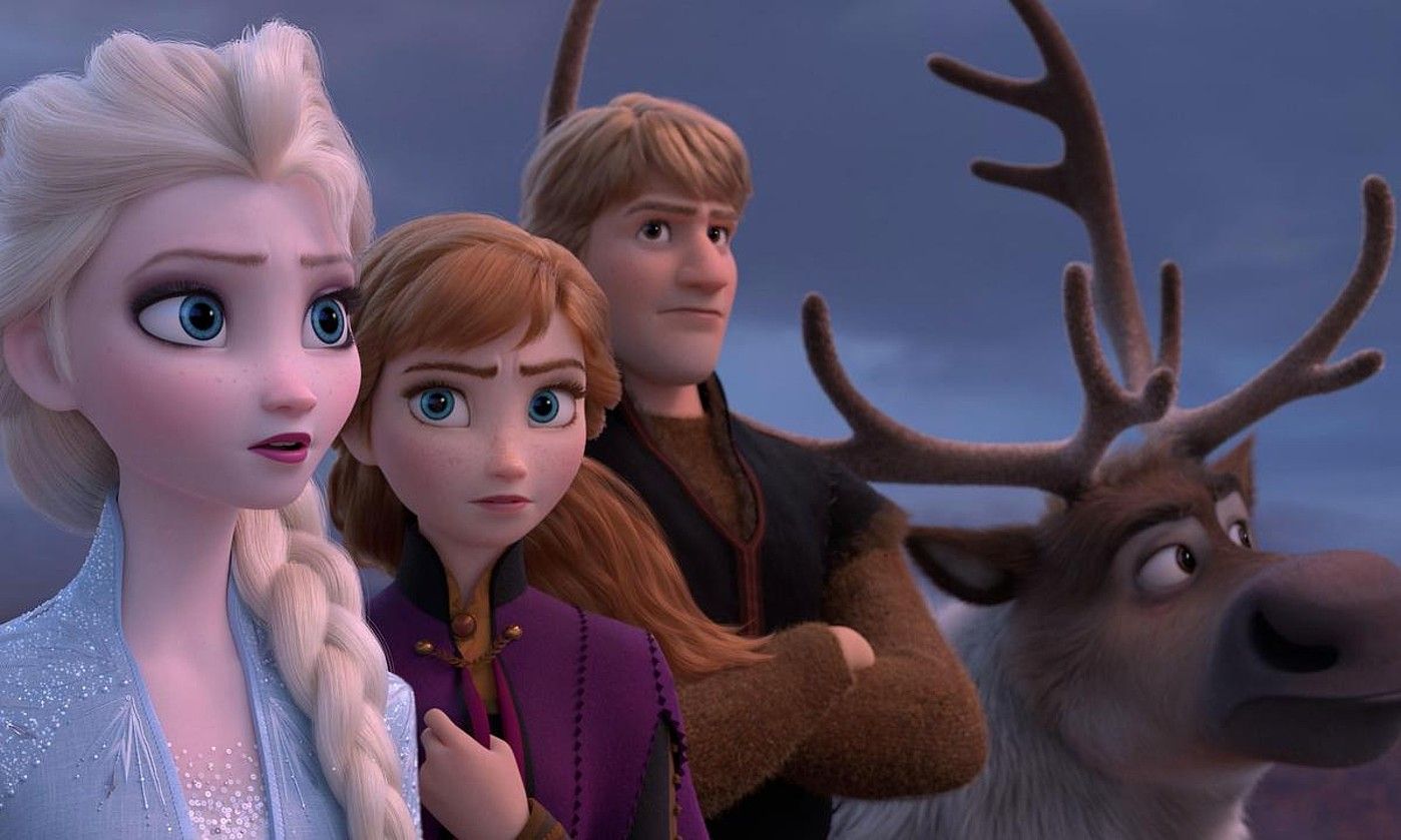 Frozen 2 filmaren irudi bat. Lehen zatia katalanez ikusi ahalko da aurki Disney Plus plataforman. DISNEY / EFE.