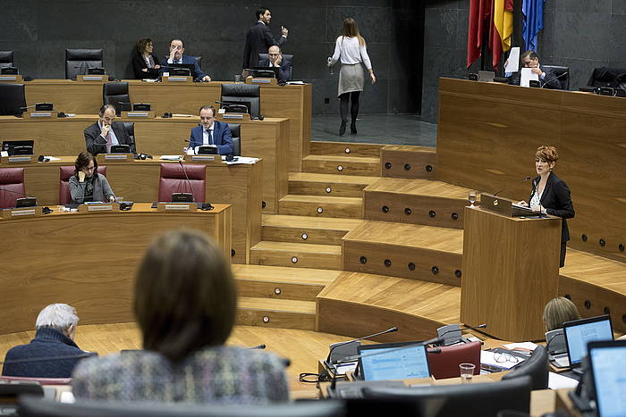 Nafarroako Parlamentuko osoko bilkura. Artxiboko irudia. IñIGO URIZ, FOKU