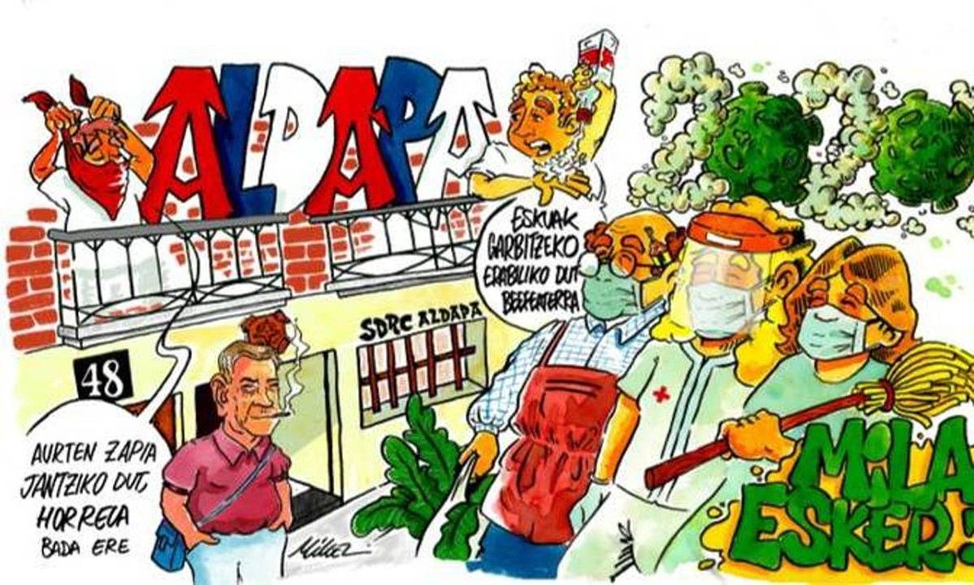 Aldapa. IRUÑEKO PEÑEN FEDERAZIOA. Aldapa. IRUÑEKO PEÑEN FEDERAZIOA.