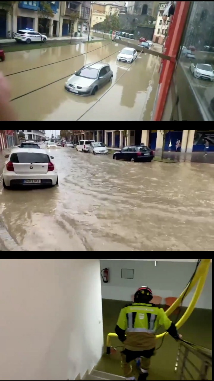 Euriak eta uholdeek kalteak eragin dituzte Euriak eta uholdeek kalteak eragin dituzte