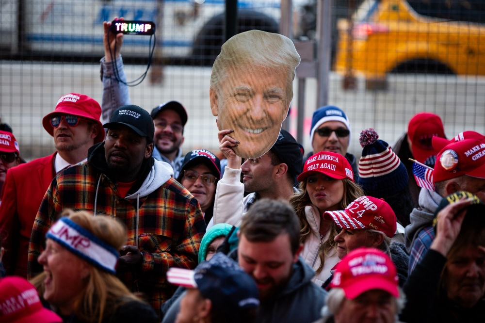 (ID_14380772) USA NEW YORK TRUMP RALLY (ID_14380772) USA NEW YORK TRUMP RALLY